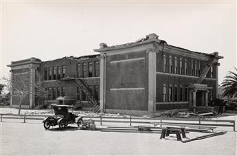 (BOARD OF EDUCATION, LOS ANGELES--EARTHQUAKE REPAIRS) An informative application dossier for a loan and grant of $22,532,000 in order t